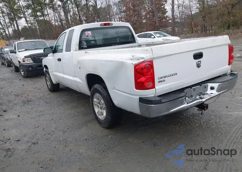 2006 Dodge Dakota Slt из США, поврежденный, VIN 1D7HE42K36S623982